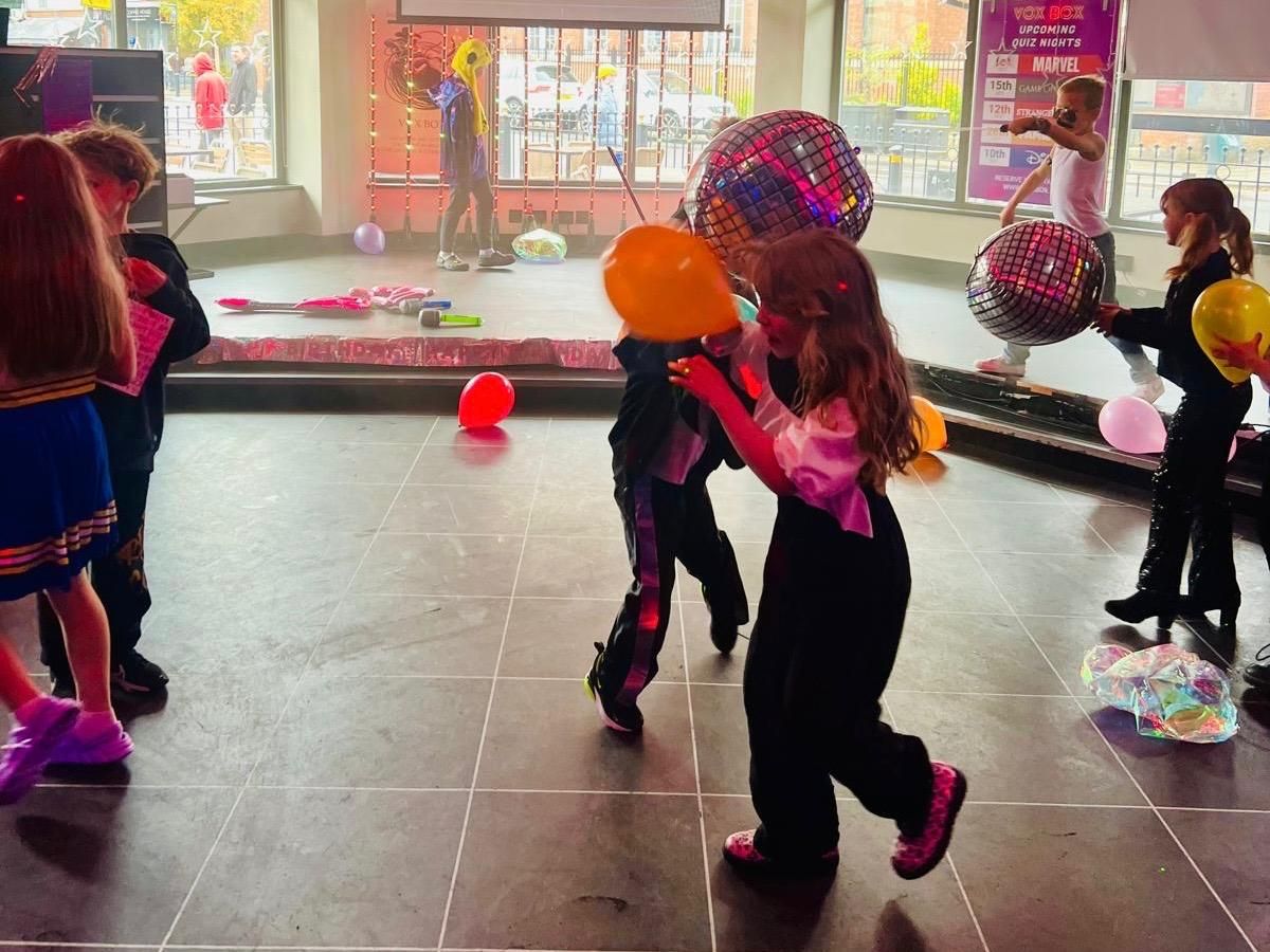  Children enjoying an earlier kids’ event where the idea for a Kids Bottomless Brunch was born