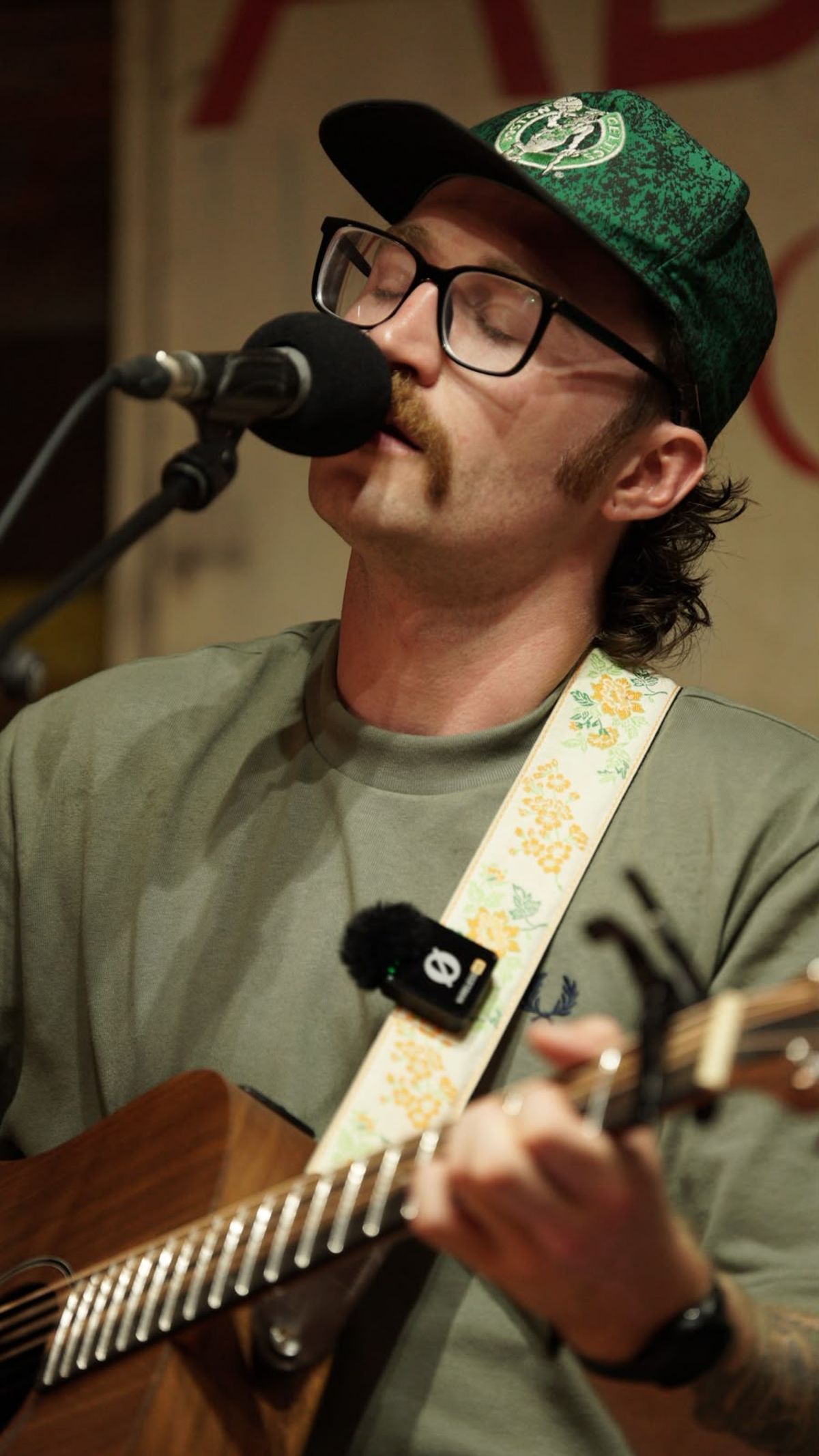 Will has been playing a gig every night of the challenge