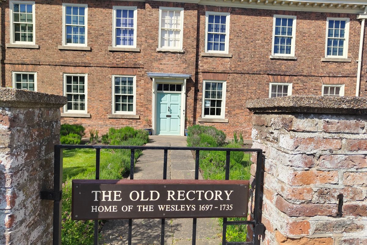 Epworth Old Rectory, which the home of John Wesley, the founder of Methodism