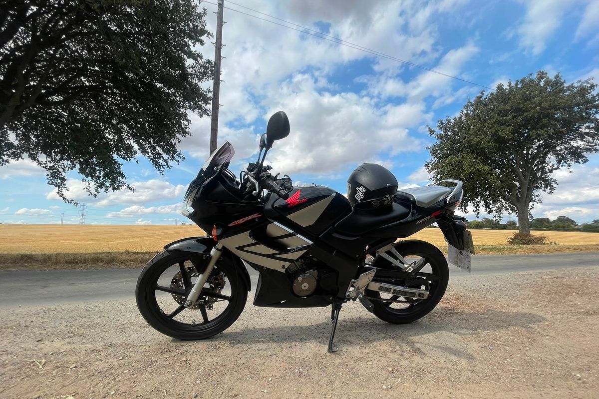 The motorbike that was stolen from Hornsea Bike Show on August 16