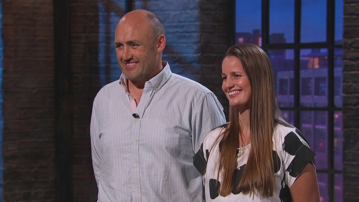 Jason and Belle Richardson from SealStop have braved Dragons' Den