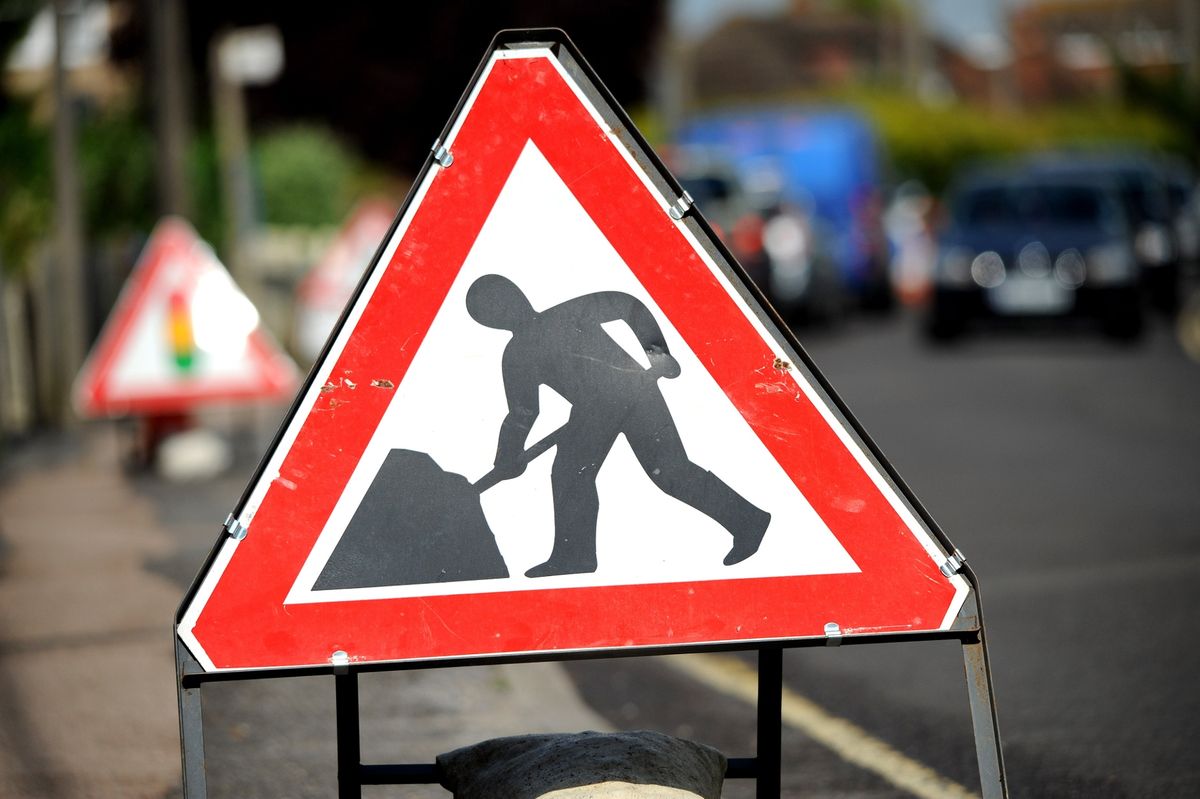 The roadworks going on around the city (stock photo)