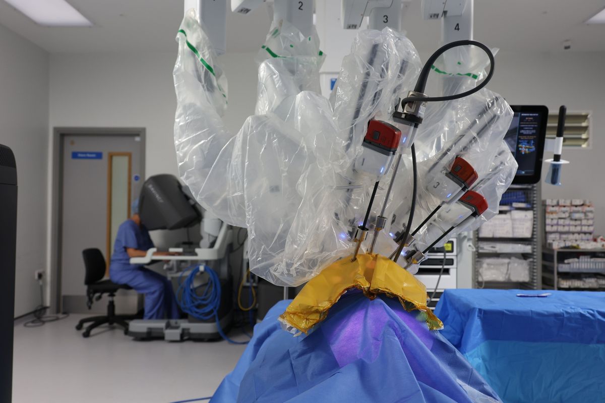 The first Da Vinci surgical robot was introduced in 2015