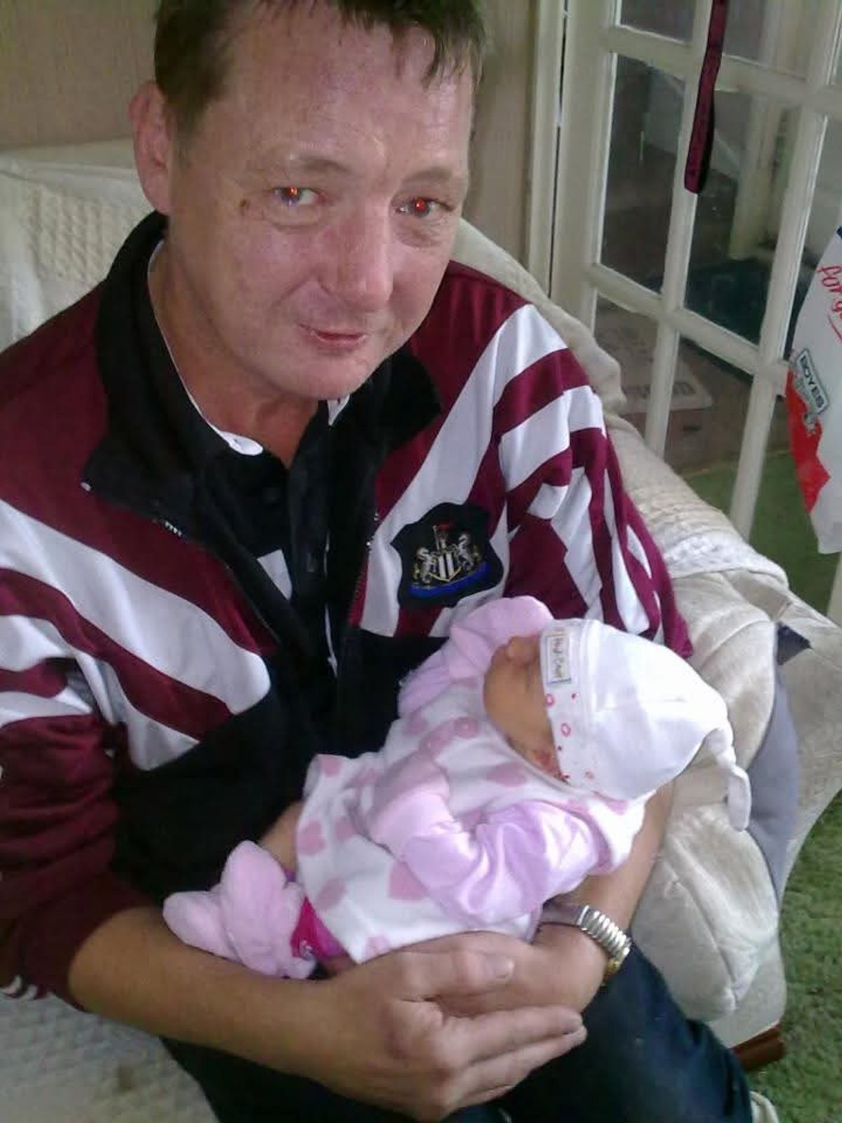 Michael Logan loved being grandad to Mai