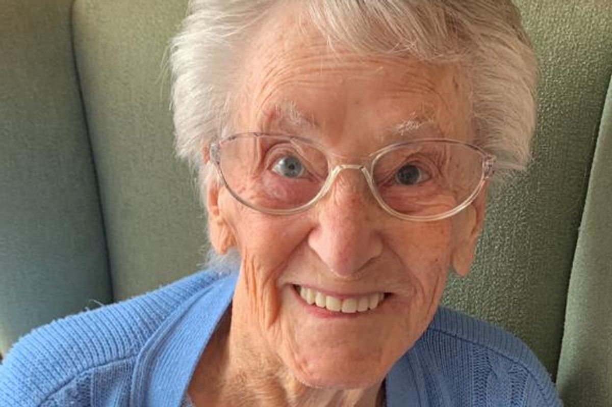 Joyce Moulton passed away at the age of 98 and was left in Robert Bush's care