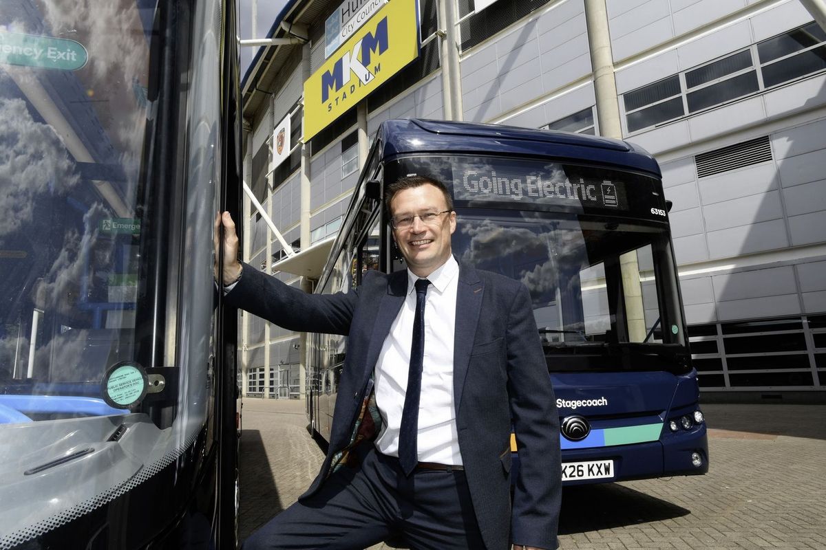 Matt Cranwell, managing director of Stagecoach East Midlands