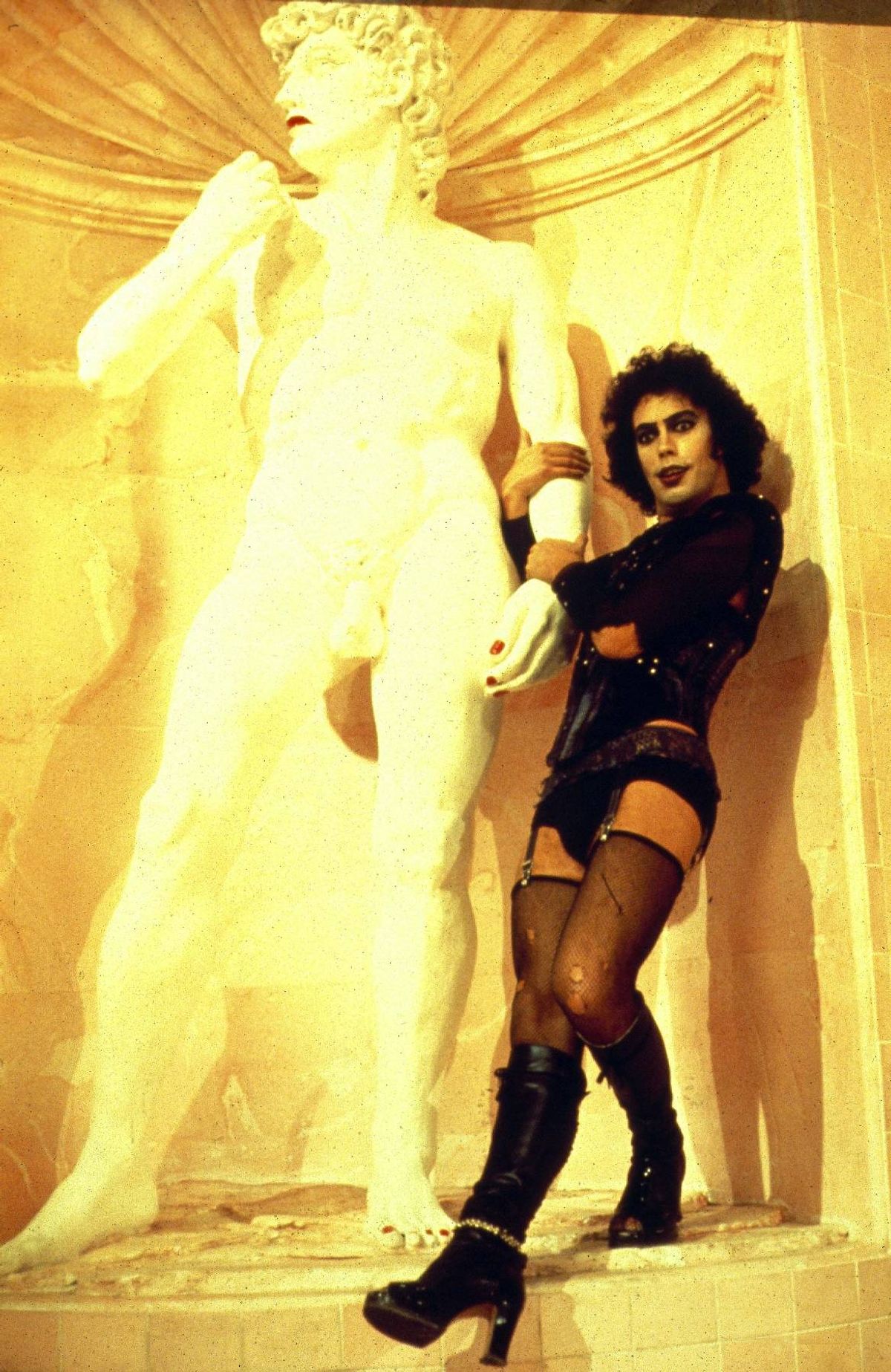 Tim Curry as Dr Frank-N-Furter in the Rocky Horror Picture Show