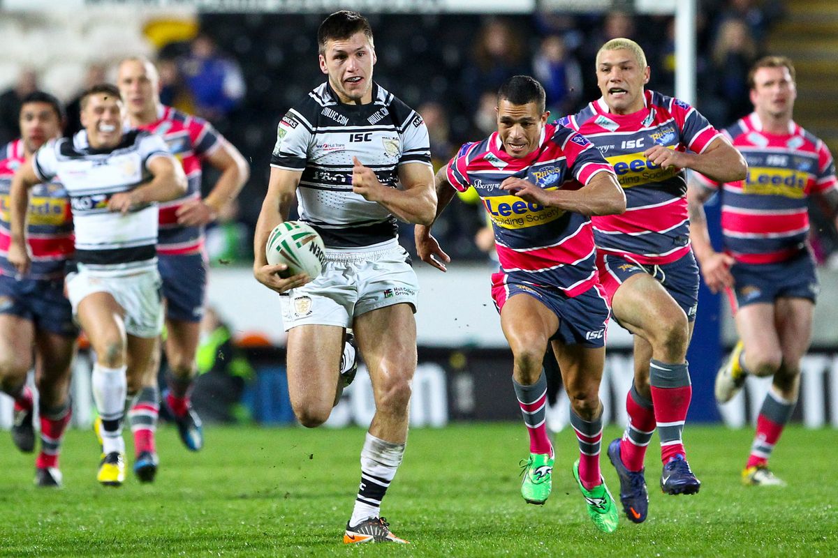 Tom Briscoe in action for Hull FC back in 2012.