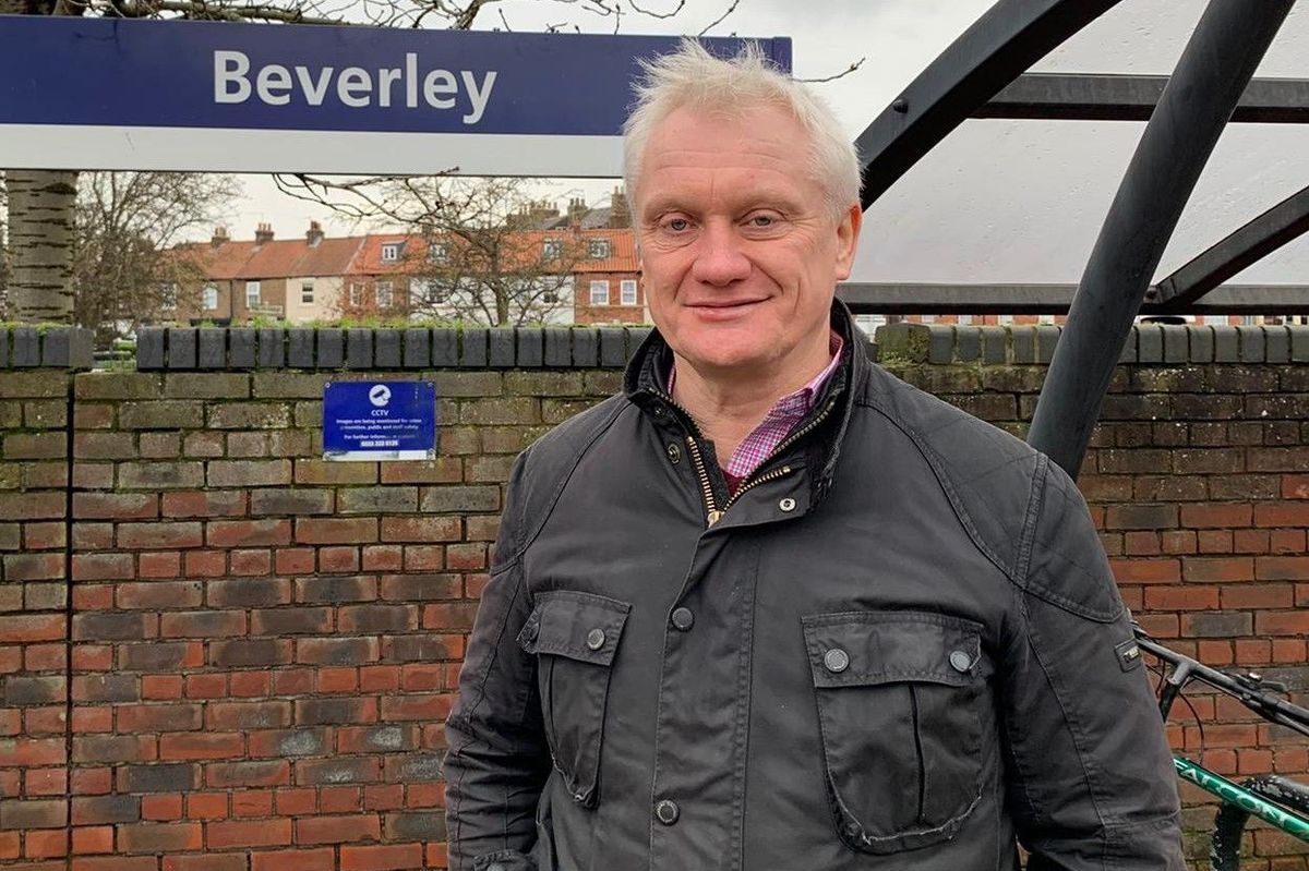 Beverley and Holderness MP Graham Stuart, pictured at a local railway station, has launched a new transport survey