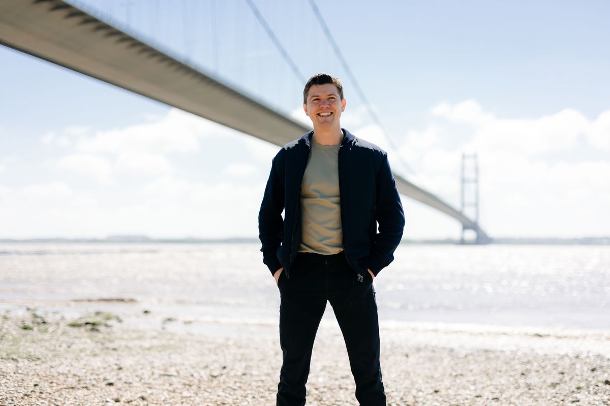 Mayor Luke Campbell, pictured at the Humber Bridge, is committed to improve transport connectivity