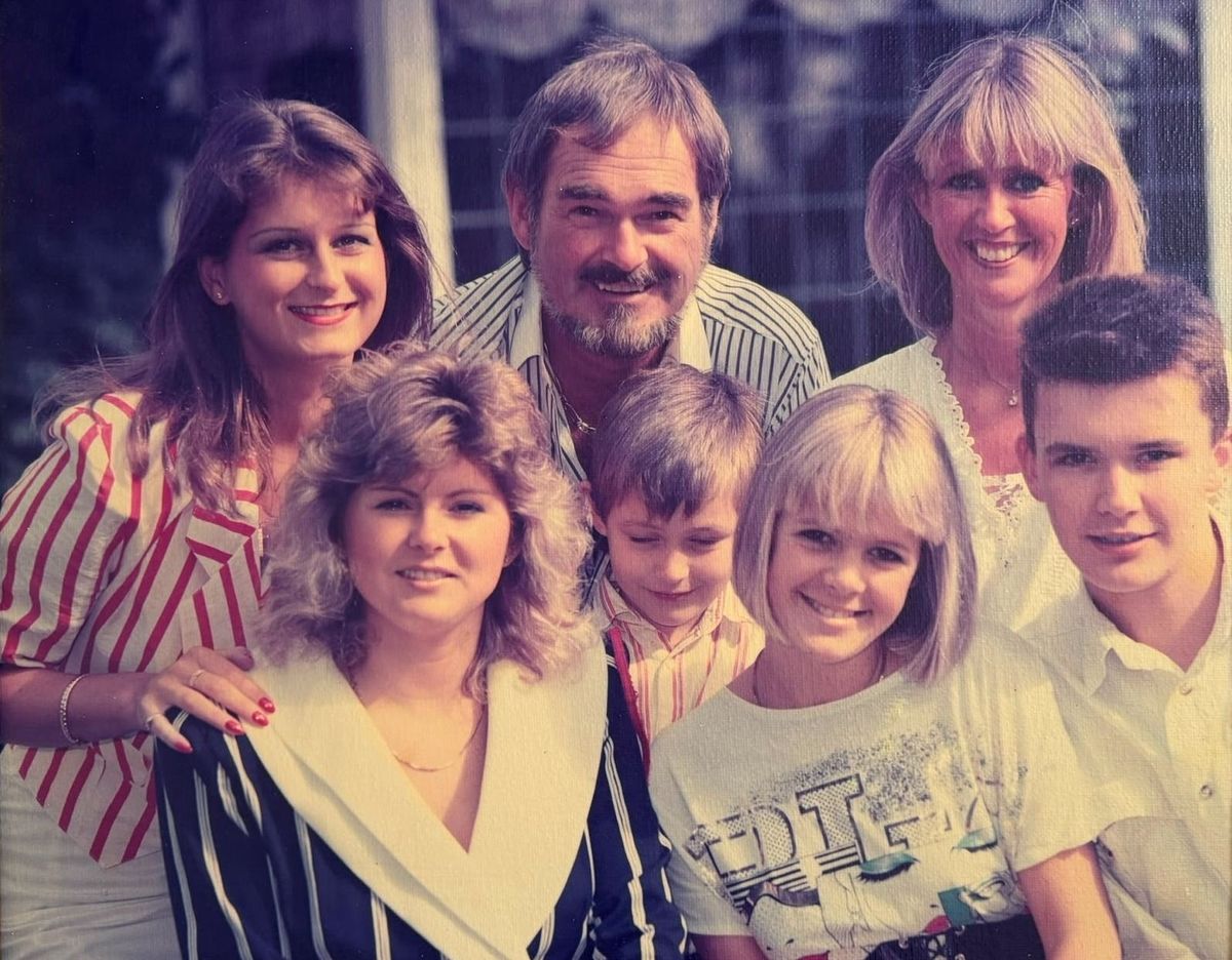 John Turnbull and his blended family