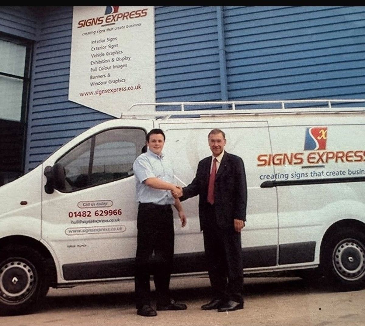 Rob Gibson was well known for his Signs Express franchise