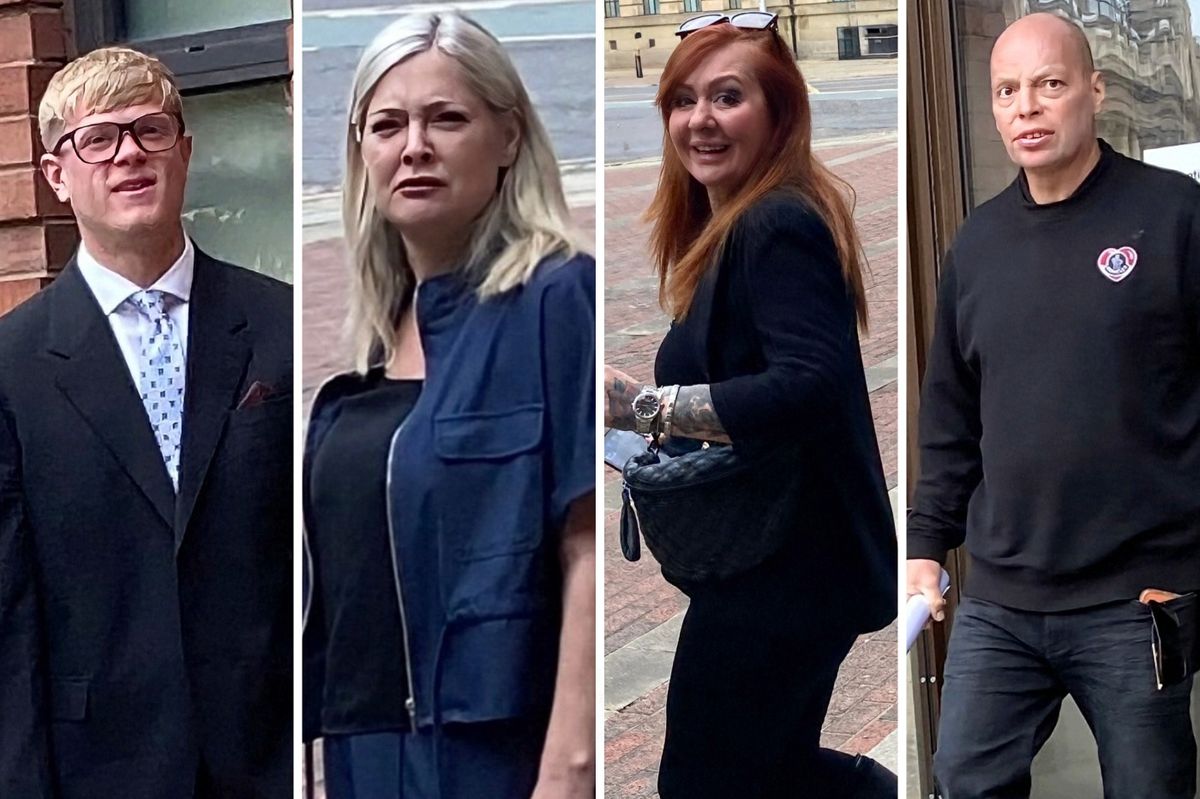 From left - Thomas Manson, Natalie Burgin, Zoe Temple, and Robert Hearn