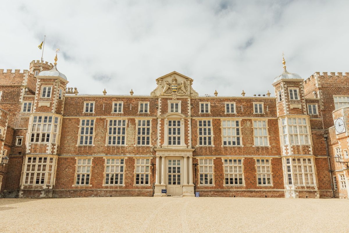 Burton Constable Hall's imposing frontage