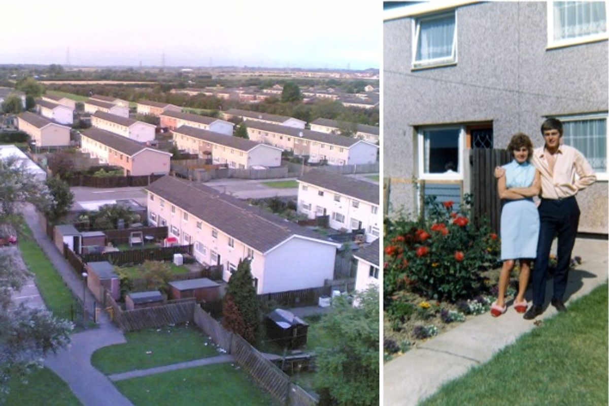 Orchard Park houses and a family