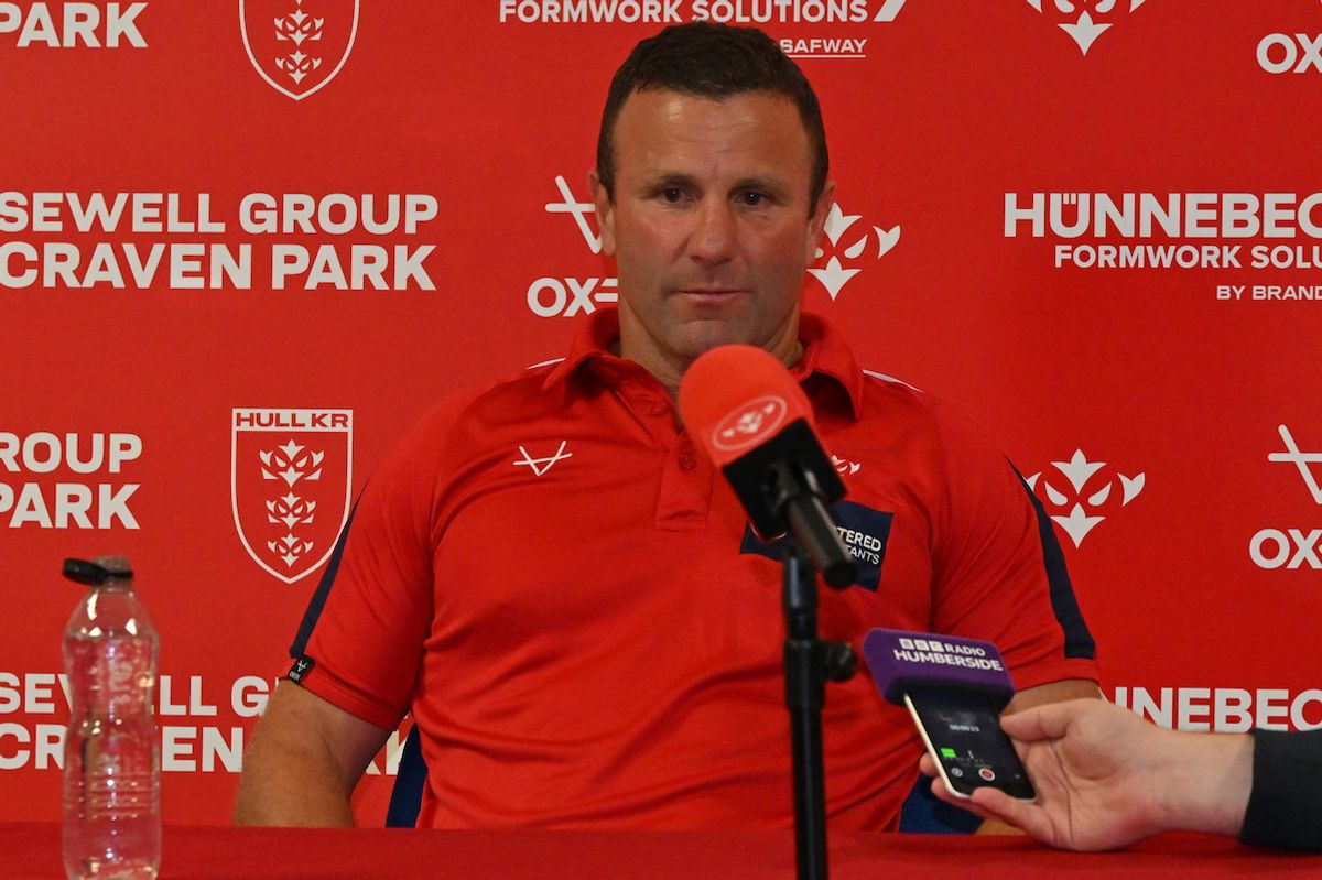 Hull KR's Willie Peters interviewed after his side's loss to Warrington.