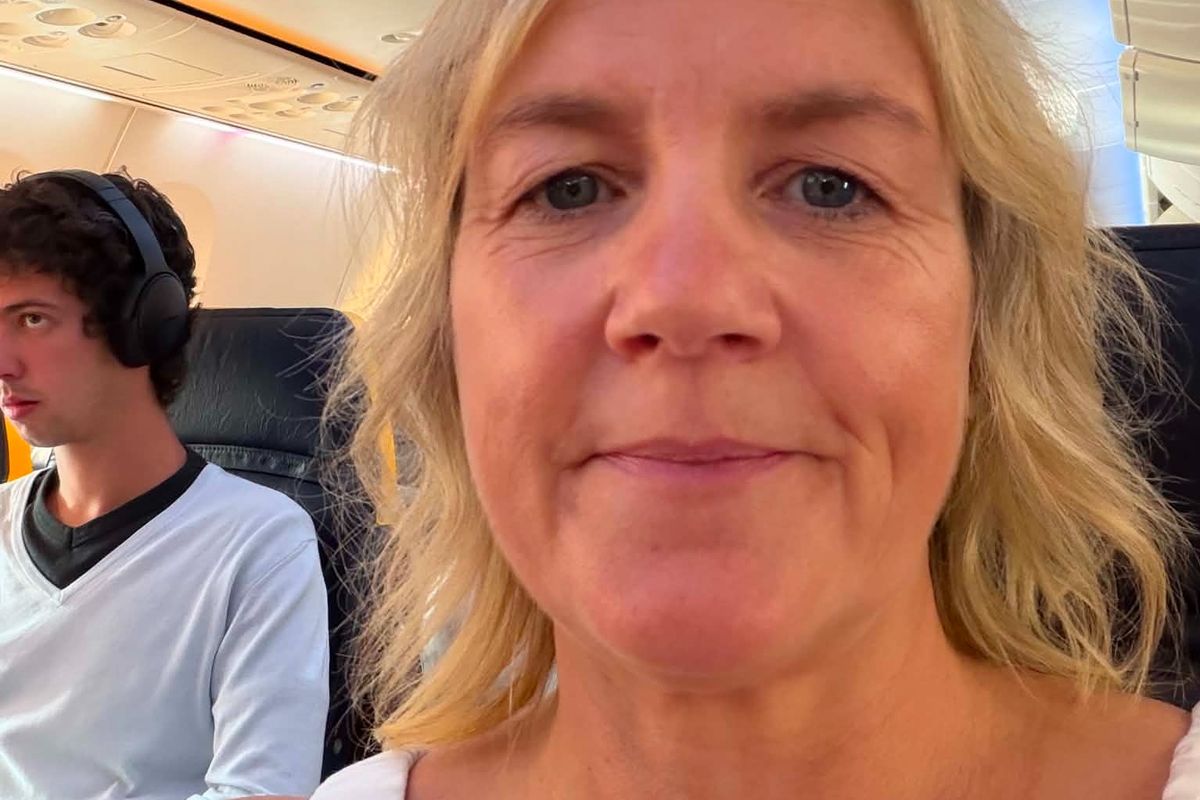 Tina White on her holiday