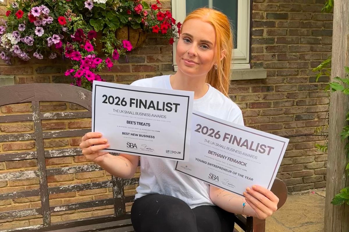 Bethany Fenwick, founder of Bee's Treats, is up for two awards